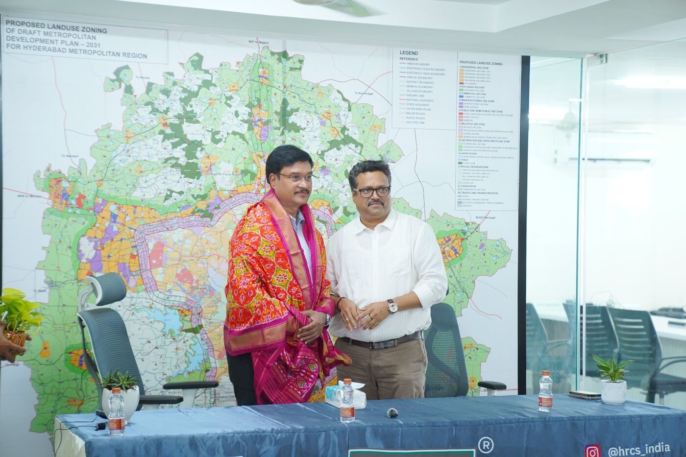 HRCS India launch with HYDRAA Commissioner