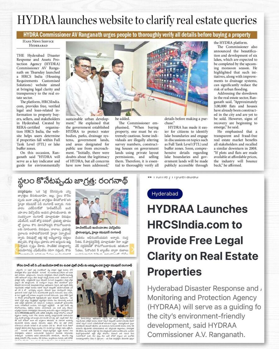 HYDRAA launches HRCSIndia.com to provide legal clarity